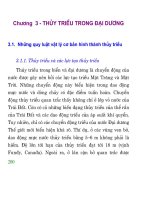 Hải dương học đại cương - Phần 2 Các quá trình động lực học - Chương 3 pps