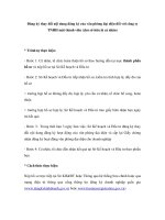 Đăng ký thay đổi nội dung đăng ký của văn phòng đại diện đối với công ty TNHH một thành viên (chủ sở hữu là cá nhân) ppt