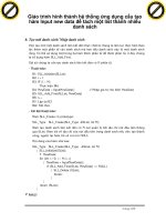 Giáo trình hình thành hệ thống ứng dụng cấu tạo hàm Input new data để tách một list thành nhiều danh sách p1 docx