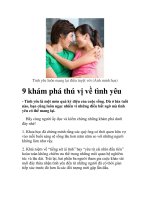 9 khám phá thú vị về tình yêu ppt