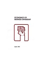 Economics of business ownership phần 1 pps