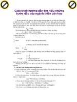 Giáo trình hướng dẫn tìm hiểu những bước đầu của ngành thiên văn học phần 1 docx