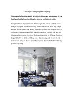 Thêm một số mẫu phòng khách hiện đại ppt