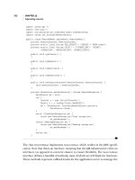 Art of Java Web Development STRUTS, TAPESTRY, COMMONS, VELOCITY, JUNIT, AXIS, COCOON, INTERNETBEANS, WEBWORK phần 7 potx