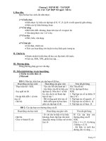 GIÁO ÁN ĐẠI SỐ LỚP 10 BAN CƠ BẢN - PHẦN 2 doc