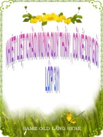 Giáo án điện tử tiểu học: Chính tả chiều trên sông hương ppt