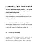 4 cách makeup cho cô nàng mắt một mí pot