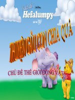 Giáo trình điện tử mầm non: Gấu con chia quà ppsx