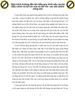 Giáo trình hướng dẫn tìm hiểu quy trình sấy của bộ điều chỉnh và lợi ích của nó đối với các sản phẩm nông sản phần 1 pptx