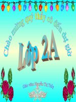 Giáo án điện tử tiểu học: Quan tâm giúp đỡ bạn potx