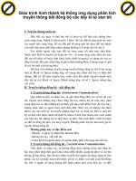 Giáo trình hình thành hệ thống ứng dụng phân tích truyền thông bất đồng bộ các dãy kí tự star bit p1 docx