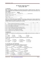 Đề thi học sinh giỏi lớp 9 năm 2008-2009 docx