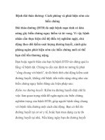 Bệnh đái tháo đường: Cách phòng và phát hiện sớm các biến chứng pdf