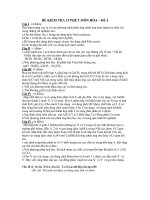 ĐỀ KIỂM TRA 15 PHÚT MÔN HÓA – ĐỀ 4 pdf