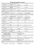 Bài tập phương pháp ion thu gọn pps