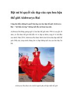 Bật mí bí quyết sắc đẹp của cựu hoa hậu thế giới Aishwarya Rai pdf