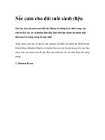 Sắc cam cho đôi môi sành điệu potx