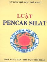 Luật Pencak Silat part 1 potx
