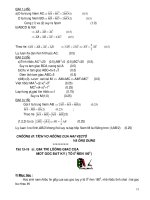 GIÁO ÁN HÌNH HỌC LỚP 10 NÂNG CAO - PHẦN 4 docx