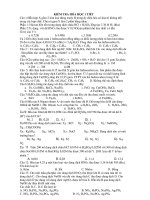 KIỂM TRA HÓA HỌC 1 TIẾT pptx