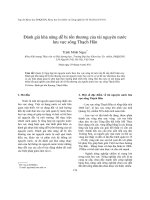 Báo cáo nghiên cứu khoa học 