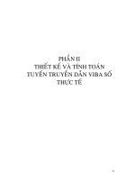 Giáo trình hình thành phân kênh ứng dụng vận hành các trạm lặp kế hoạch hai tần số cho kênh RF p7 pdf