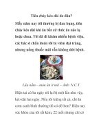 Tiêu chảy kéo dài do đâu? ppsx