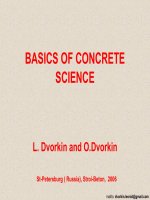 BASICS OF CONCRETE SCIENCE - CHAPTER 0 pdf