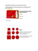 Hướng dẫn chị em làm hoa cúc dạ cài áo theo cách mới pps