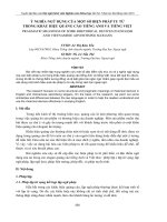 ĐỀ TÀI : Ý NGHĨA NGỮ DỤNG CỦA MỘT SỐ BIỆN PHÁP TU TỪ TRONG KHẨU HIỆU QUẢNG CÁO TIẾNG ANH VÀ TIẾNG VIỆT pot