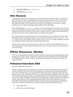 Beginning Microsoft Visual Basic 2008 phần 10 ppsx