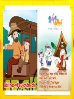 Giáo trình điện tử mầm non: Bài học từ sự chăm chỉ pot