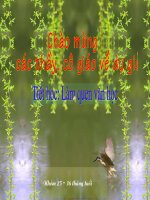 Giáo án điện tử tiểu học: Cá và chim doc