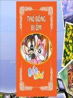 Kể chuyện theo tranh: Thỏ con bị ốm ppsx