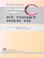 Lập trình C trong kỹ thuật điện tử part 1 pps
