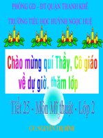 Giáo trình điện tử tiểu học: Trang trí hình vuông, hình tròn potx