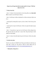 Đăng ký thay đổi người đại diện theo pháp luật đối với công ty TNHH hai thành viên trở lêni công ty TNHH hai pot