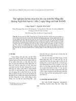 Báo cáo nghiên cứu khoa học 