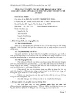 Tóm tắt báo cáo nghiên cứu khoa học 