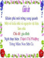 Giáo trình điện tử mầm non: Ngôi nhà của bé pot
