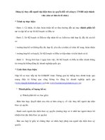 Đăng ký thay đổi người đại diện theo ủy quyền đối với công ty TNHH một thành viên (chủ sở hữu là tổ chức) doc