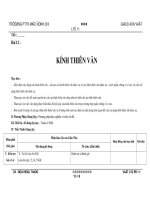 Bài 12 : KÍNH THIÊN VĂN pptx