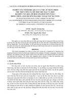 NGHIÊN CỨU TÍNH HIỆU QUẢ CỦA VIỆC SỬ DỤNG PHIM NHƯ MỘT CÔNG CỤ HỖ TRỢ VIỆC DẠY VÀ HỌC BỘ MÔN VĂN HÓA MỸ ĐỐI VỚI SINH VIÊN NĂM 3 KHOA TIẾNG ANH TRƯỜNG ĐẠI HỌC NGOẠI NGỮ ĐÀ NẴNG ppsx