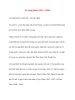Danh nhân lịch sử: Lê Long Đỉnh ppsx