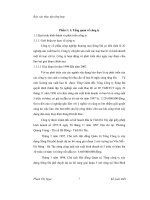 Thực tập tổng hợp tại công ty cổ phần công nghiệp thương mại sông đà