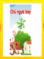 Kể chuyện theo tranh: Chú ngựa bay ppt