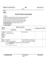 Bài 13 BÀI TẬP VỀ DỤNG CỤ QUANG HỌC pdf