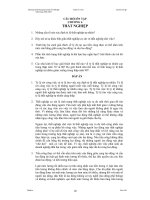 KINH TẾ VĨ MÔ - CÂU HỎI ÔN TẬP CHƯƠNG 6: THẤT NGHIỆP pptx