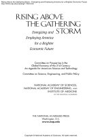 Rising Above the Gathering Storm Energizing and Employing America for a Brighter Economic Future phần 1 pot