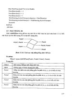 Cơ sở lập trình tự động hóa tính toán, thiết kế với VB và VBA trong môi trường Auto Cad part 9 ppt